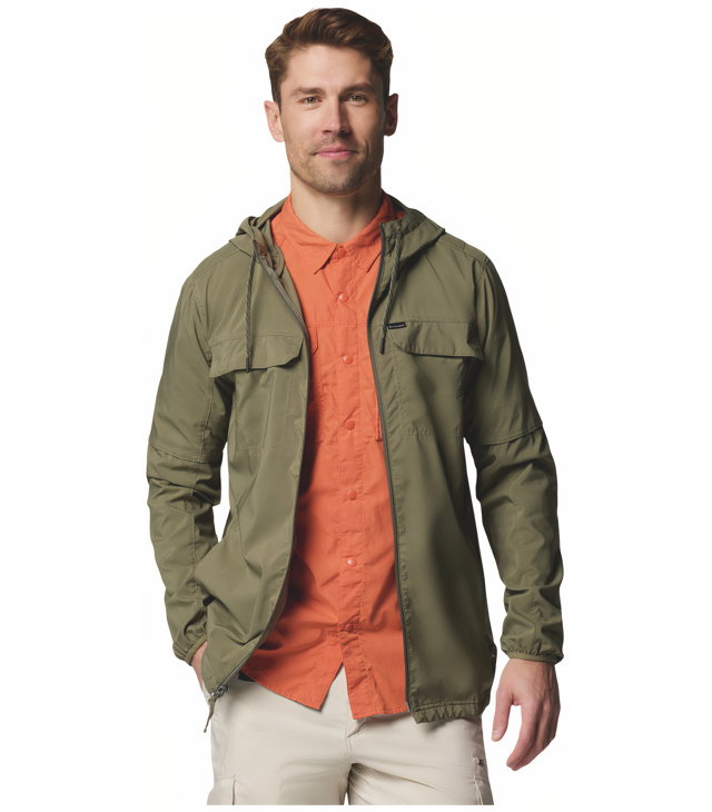 Pánská mikina COLUMBIA SKIEN VALLEY HOODED LS SHIRT