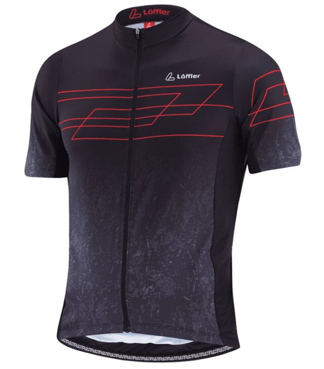 Koszulka rowerowa LOFFLER M BIKE JERSEY FZ SHADOW Man