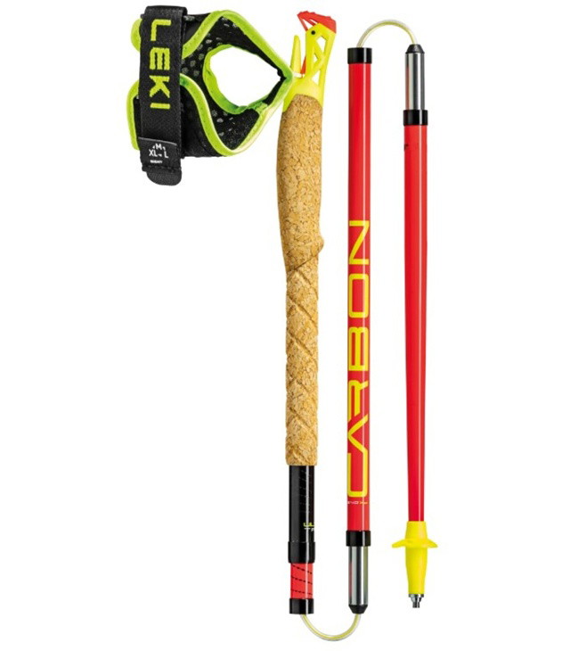 Bețe trail LEKI ULTRATRAIL FX.ONE Uni, bright red-black-neonyellow