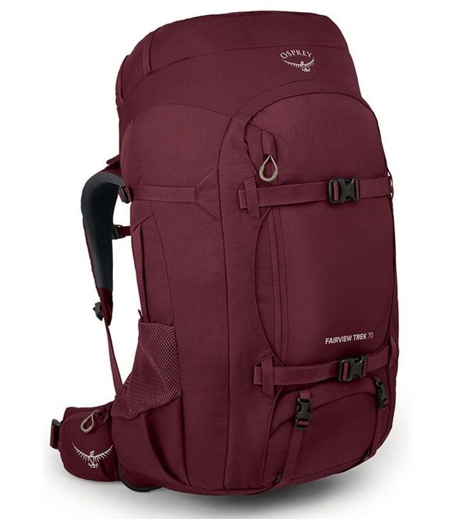 Plecak OSPREY FAIRVIEW TREK 70 Lady, zircon red