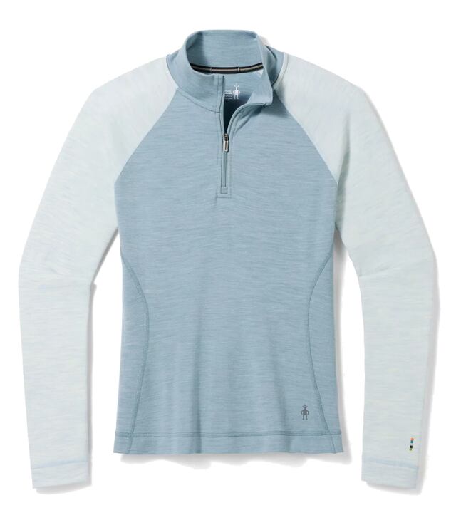 Spodná bielizeň SMARTWOOL W CLASSIC THERMAL MERINO BL 1/4 ZIP B Lady