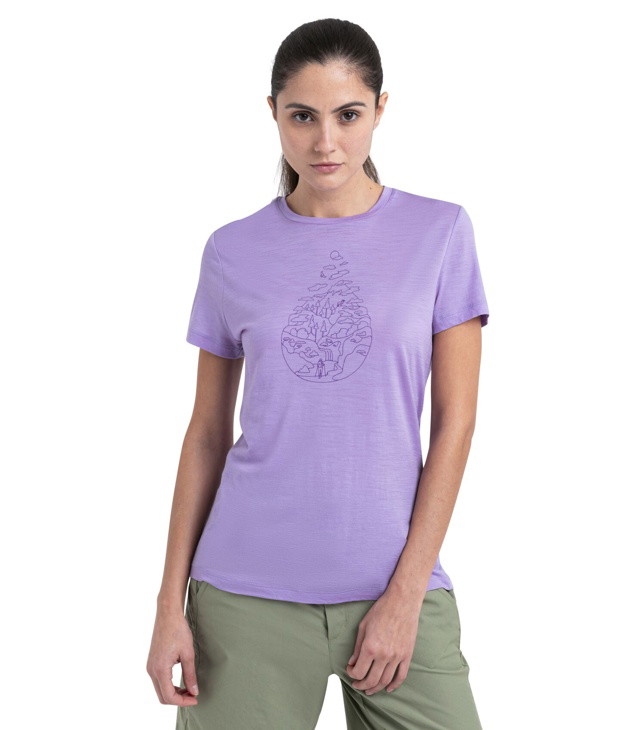 ICEBREAKER W MERINO 150 TECH LITE III SS TEE HIKE női póló