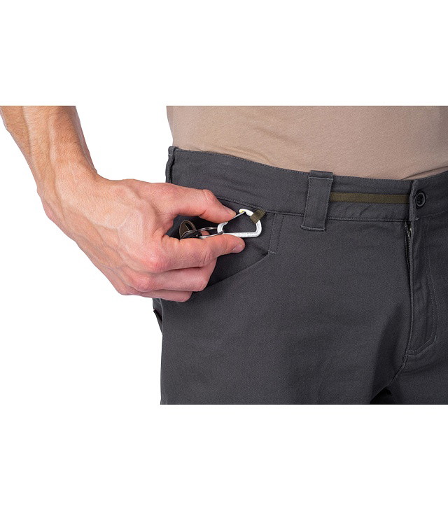 HANNAH MAD SHORTS férfi rövidnadrág, obszidián