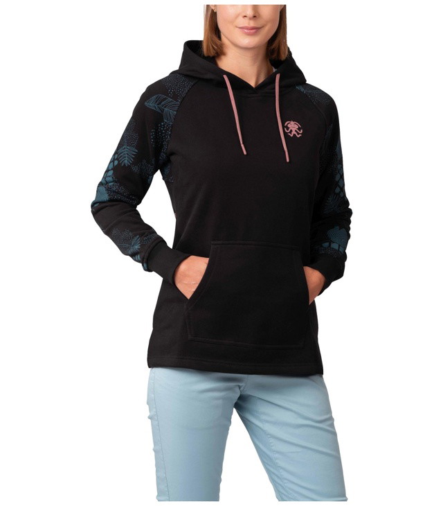 Dámská mikina s kapucí RAFIKI NURIA, Dark navy