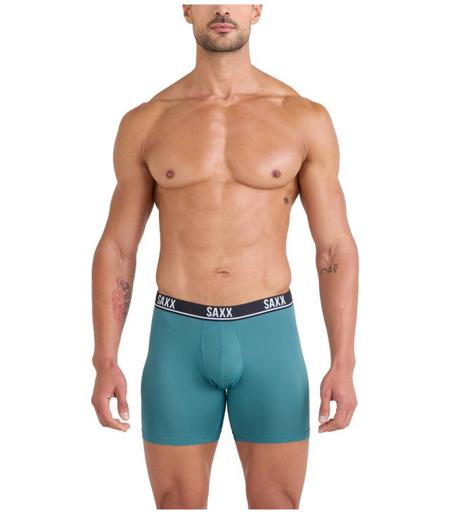 Boxerky SAXX ESSENTIAL PERFORM MESH BOXER BRF FLY 3PK Man