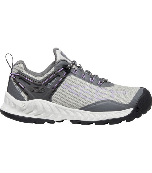 KEEN NXIS EVO WP W női cipő, steel grey/english lavender