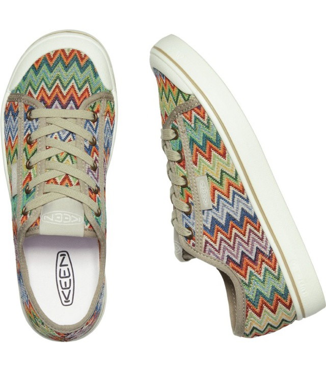 Dámské boty KEEN ELSA V SNEAKER W, chevron/plaza taupe