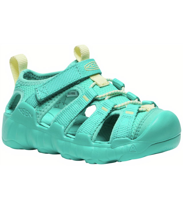 Dětské sandály KEEN HYPERPORT H2 CHILDREN, bright aqua/wax yellow