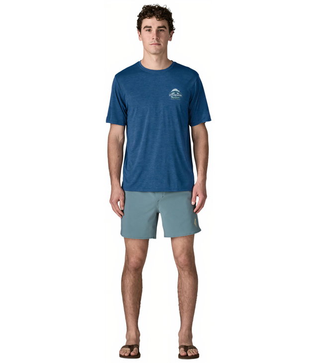 Pánské tričko PATAGONIA M CAP COOL DAILY SHIRT-GREAT WAVES