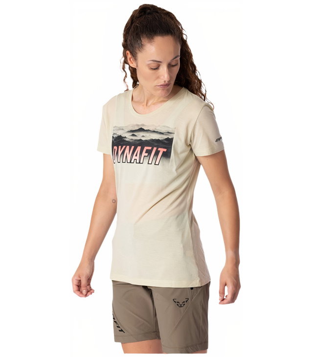 Dámské tričko DYNAFIT TRANSALPER GRAPHIC S/S TEE W