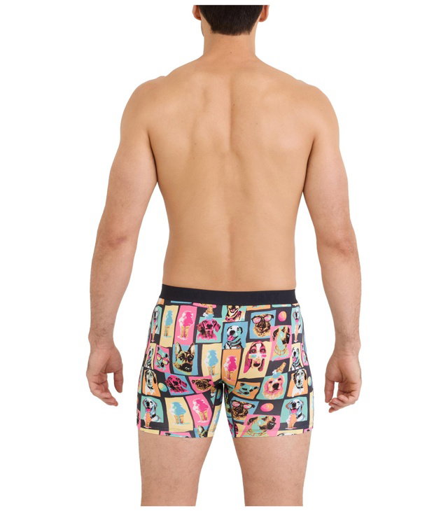 Boxerky SAXX VIBE XTRA SOFT COMFORT BOXER BRIEF FLY