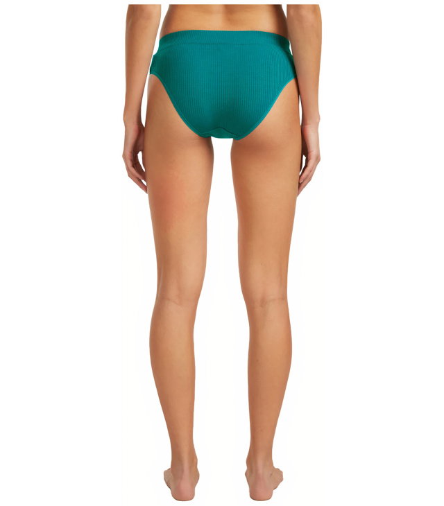 Dámské kalhotky ICEBREAKER W MER RIB LOTUS HIPSTER, tidal teal