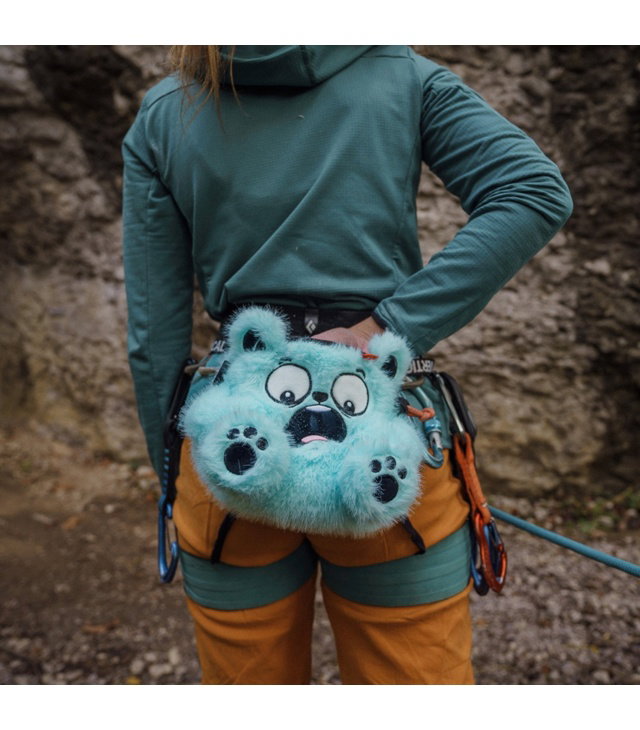 Pytlík na magnesium Y&Y VERTICAL CHALK BAG- BEAR