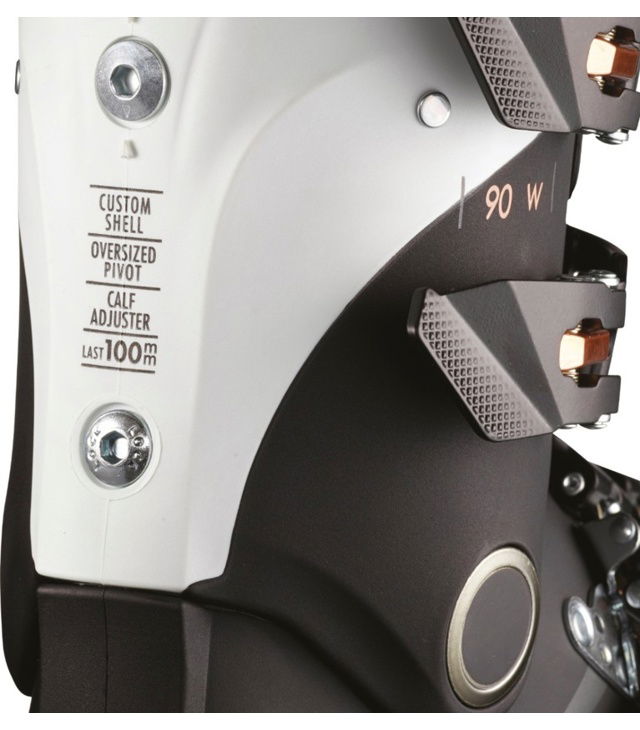 Lyžáky SALOMON X PRO 90 W 18/19 Lady, black/white/corail