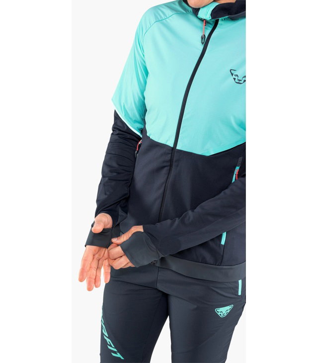 Jachetă pentru femei DYNAFIT ALPINE HYBRID JKT W, marine blue/3010