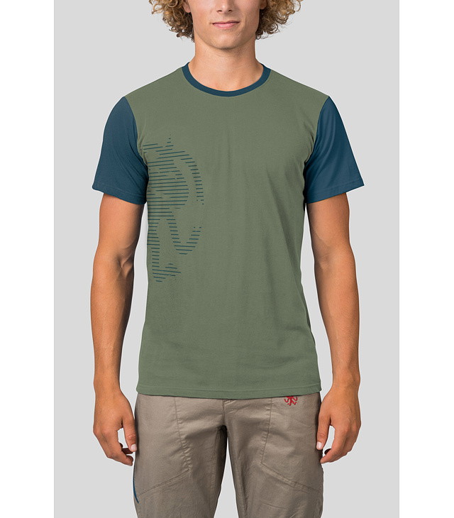 Pánské tričko RAFIKI SLACK RFK, oil green