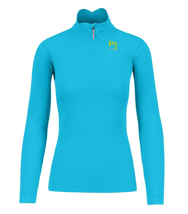 Mikina Karpos PIZZOCCO W HALF ZIP Lady, blue atoll