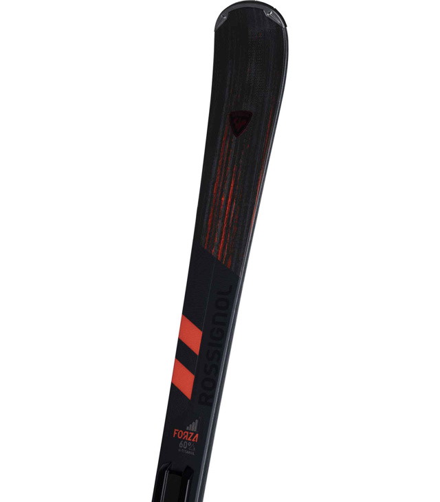 Narty ROSSIGNOL FORZA 60 V-TI+NX 12 KONECT Man, black hot red