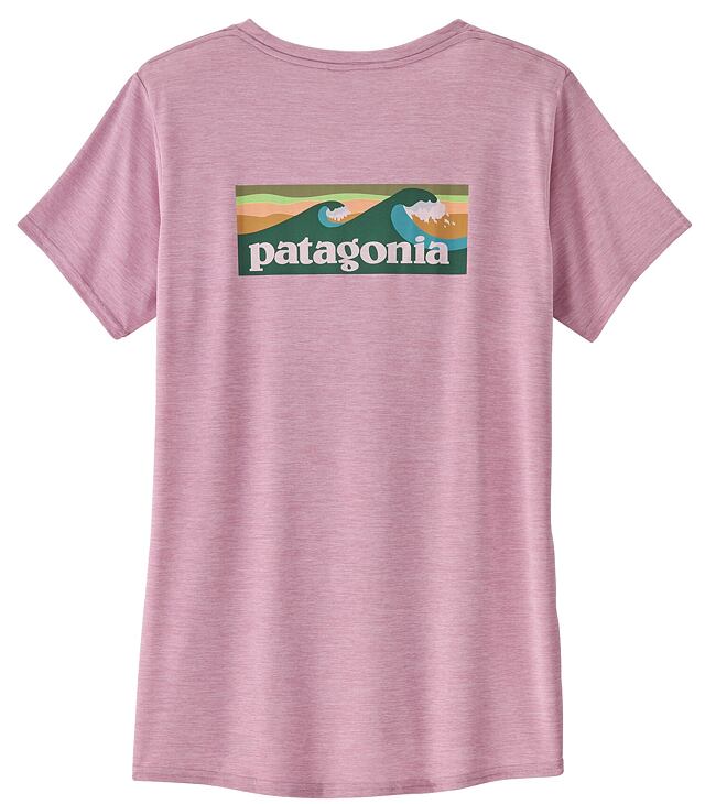 Tričko PATAGONIA W CAP COOL DAILY GRAPHIC SHIRT-WATERS Lady