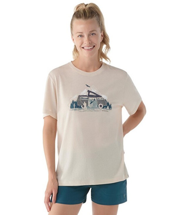 Tricou SMARTWOOL RIVER VAN GRAPHIC SS TEE SLIM FIT Uni