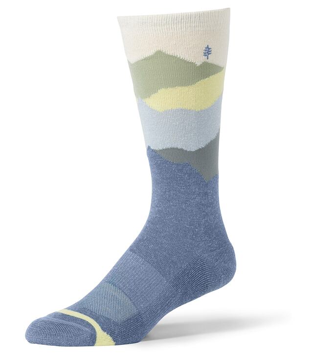 Șosete  Royal Robbins TREETECH CREW PATTERN SOCK Uni, stelar