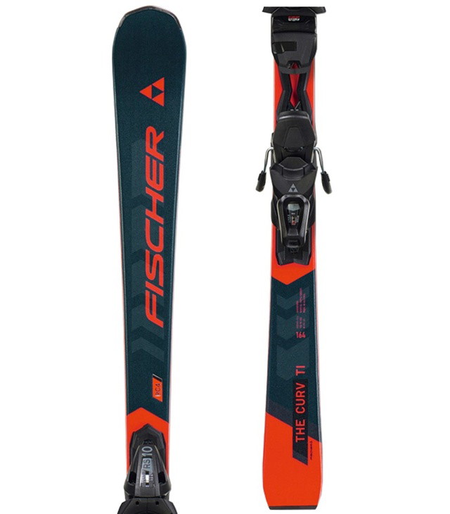 Lyže FISCHER THE CURV TI TPR + RS 10 PR Man