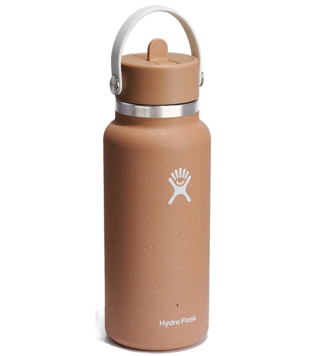 Hydro Flask 32OZ WM FC STRAW LIMITED Uni palack, SANDY