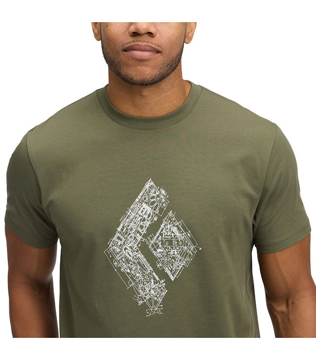 Triko krátký rukáv BLACK DIAMOND M ENGINEERED DIAMOND SS TEE Man