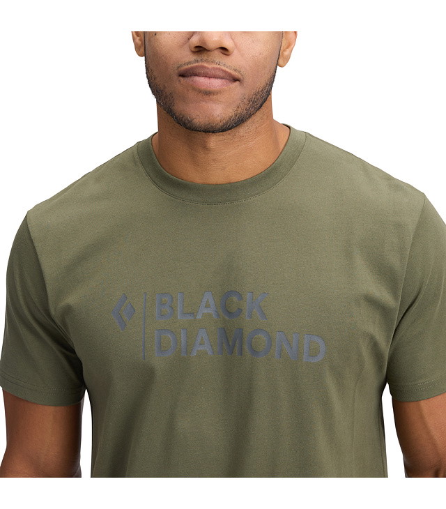 Triko krátký rukáv BLACK DIAMOND M MINI STACKED SS TEE Man