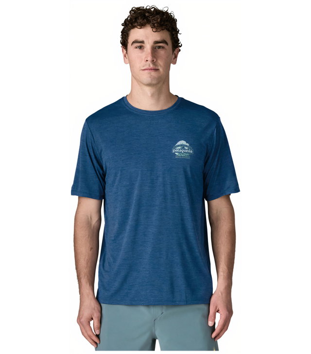 Pánské tričko PATAGONIA M CAP COOL DAILY SHIRT-GREAT WAVES