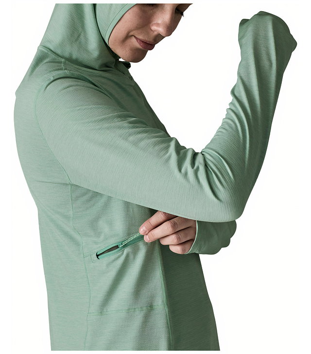 Dámská mikina PATAGONIA W CAP COOL SUN HOODY