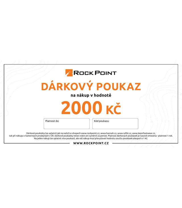 Dárkový poukaz 2000 Kč