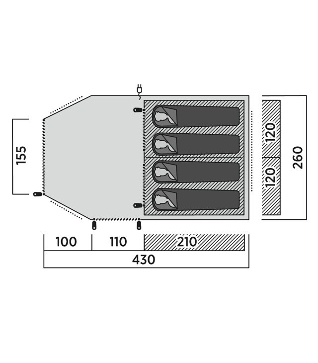 Stan EASY CAMP HAMRA 4