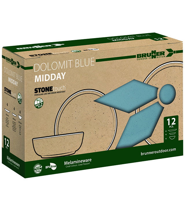 Sada nádobí BRUNNER MIDDAY DOLOMIT Uni