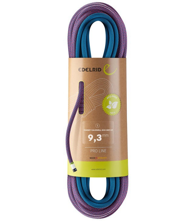 Въже EDELRID TOMMY CALDWELL ECO DRY CT 9,3/60 PINK/TU