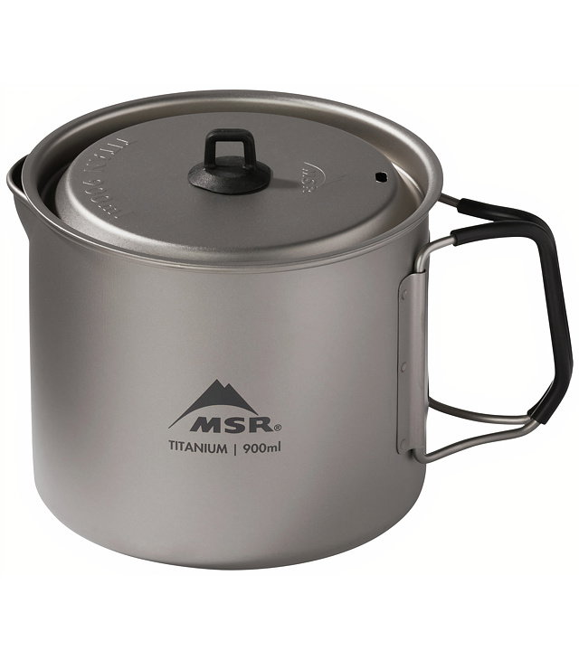 Konvice MSR TITAN KETTLE 900 ML Uni, Titanium
