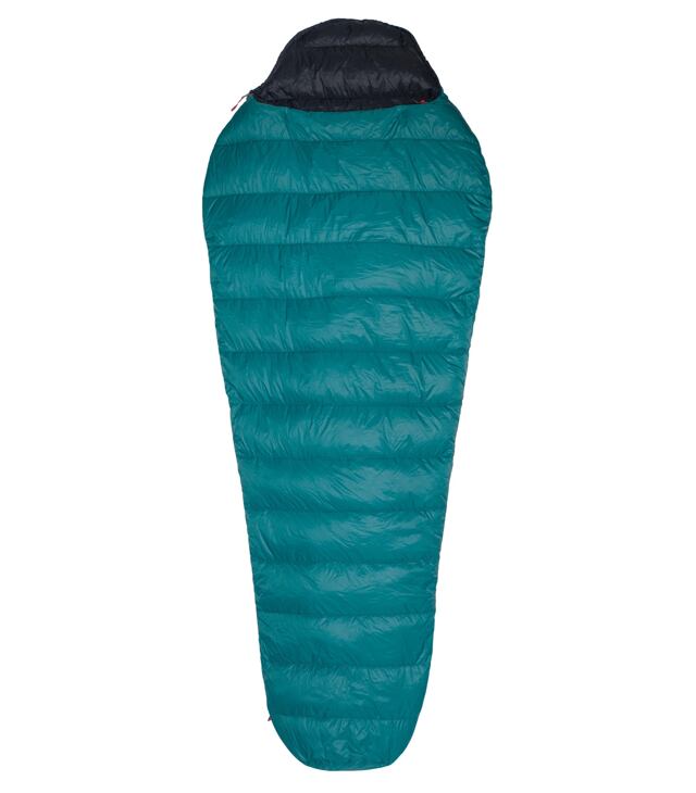 Spací vak WARMPEACE SOLITAIRE 250 195 TEAL GREEN/BLACK