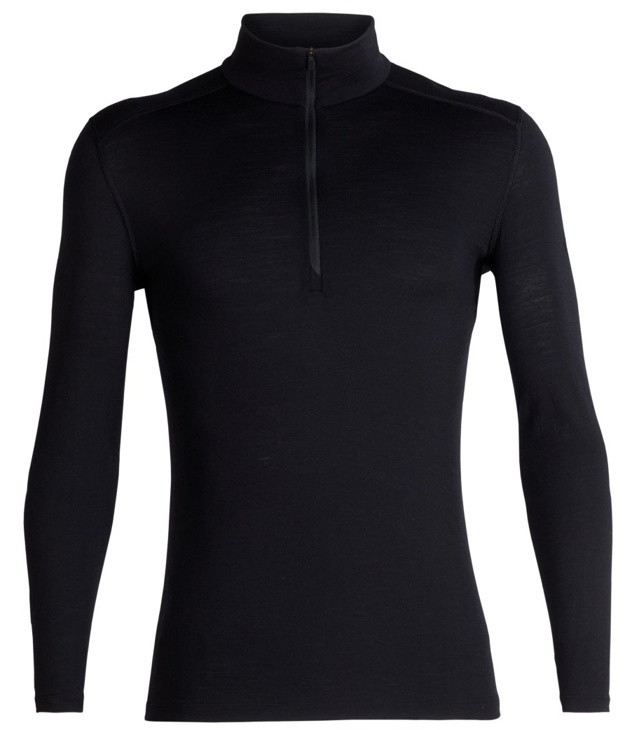 Pánské triko dlouhý rukáv ICEBREAKER M 200 OASIS LS HALF ZIP Man