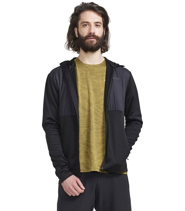 Hanorac CRAFT ADV ESSENCE JERSEY HOOD JACKET M Man, black