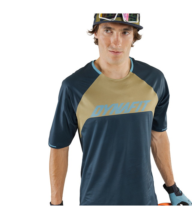 Tricou DYNAFIT RIDE S/S TEE M Man, blueberry army/5470