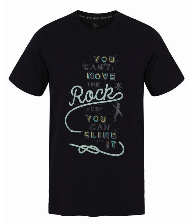 Tricou - manecă scurtă RAFIKI SLACK T-SHIRT Barbat, bleumarin inchis II