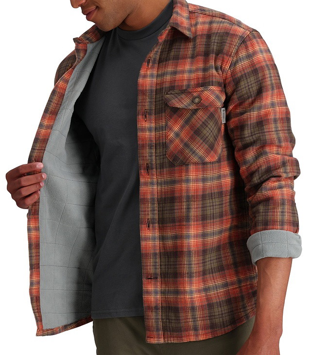Jakna Royal Robbins SNOWCAP PODSTAVLJENA FLANEL L/S Muška