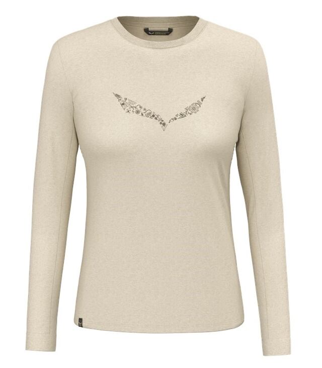 Koszulka SALEWA SOLIDLOGO DRY W L/S TEE Lady