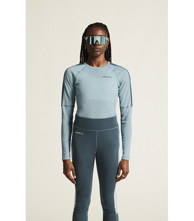 Majica kratkih rukava CRAFT ADV WOOL MERINO RN LS W Lady