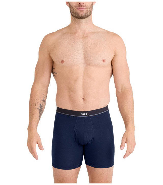 Set pánských boxerek SAXX ESSENTIAL COTTON BOXER BRIEF FLY 3ks