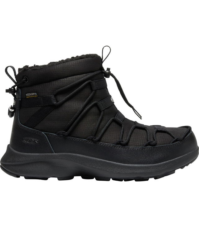 Topánky KEEN UNEEK SNK CHUKKA II WP WOMEN Lady, triple black/black