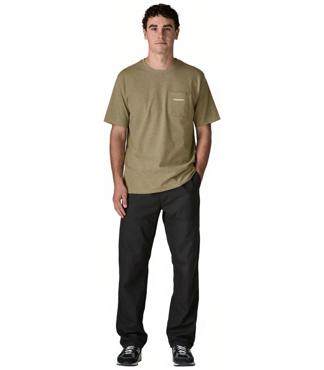 Pánské tričko PATAGONIA M BOARDSHORT LOGO POCKET RESPONSIBIL-TEE