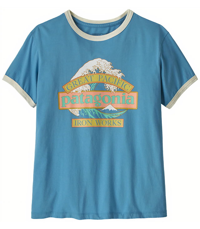 Dámské triko PATAGONIA W GREAT WAVES RINGER TEE Lady