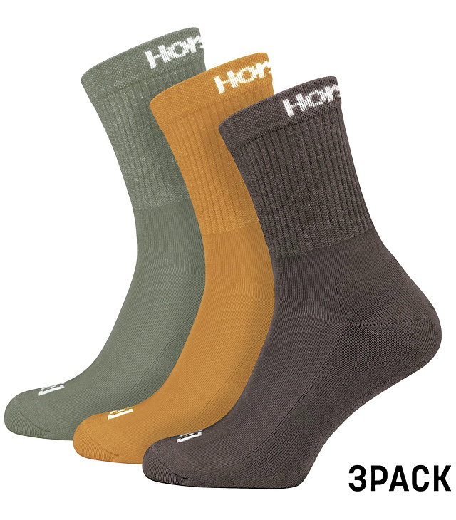 Pánské ponožky HORSEFEATHERS DELETE 3PACK SOCKS