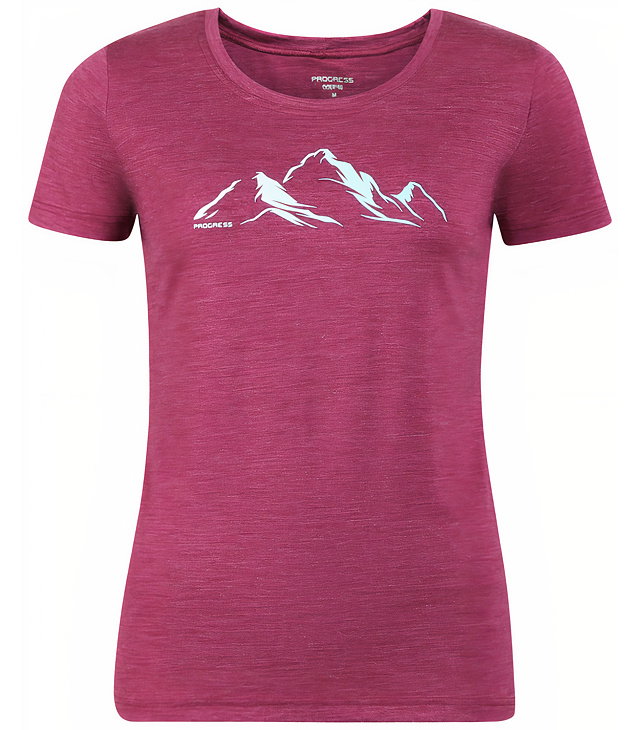 Dámské merino tričko PROGRESS VINKA MOUNTAINS